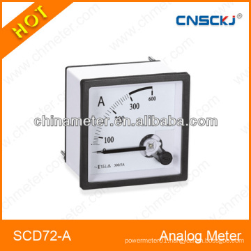 SCD72 series analog panel ammeter